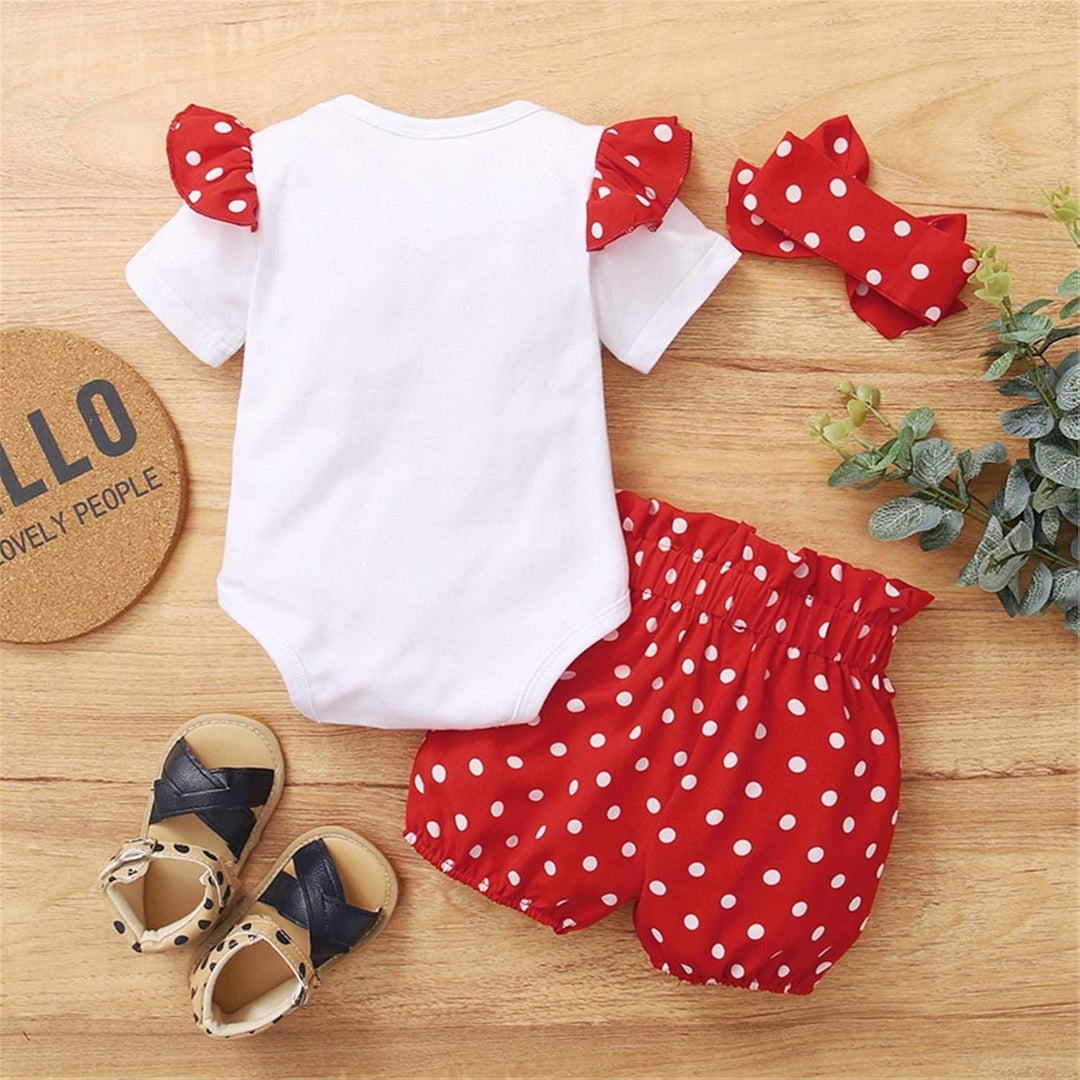 Sommer Strampler Set für Babys 0-18 Monate - Kurzarm Body + Hose + Stirnband Mädchen, Neugeborenen K