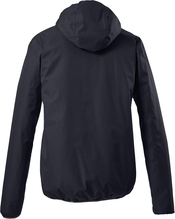 Killtec Herren Trin Mn Jckt A Funktionsjacke/Regenjacke mit Kapuze, packbar M dunkelnavy, M dunkelna