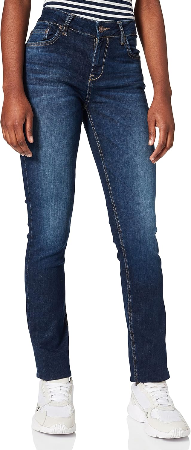 LTB Jeans - Damen - Aspen Y - Mid Waist - Slim Fit Jeans - Hosen 33W / 30L Blau (Sian Wash 51597), 3