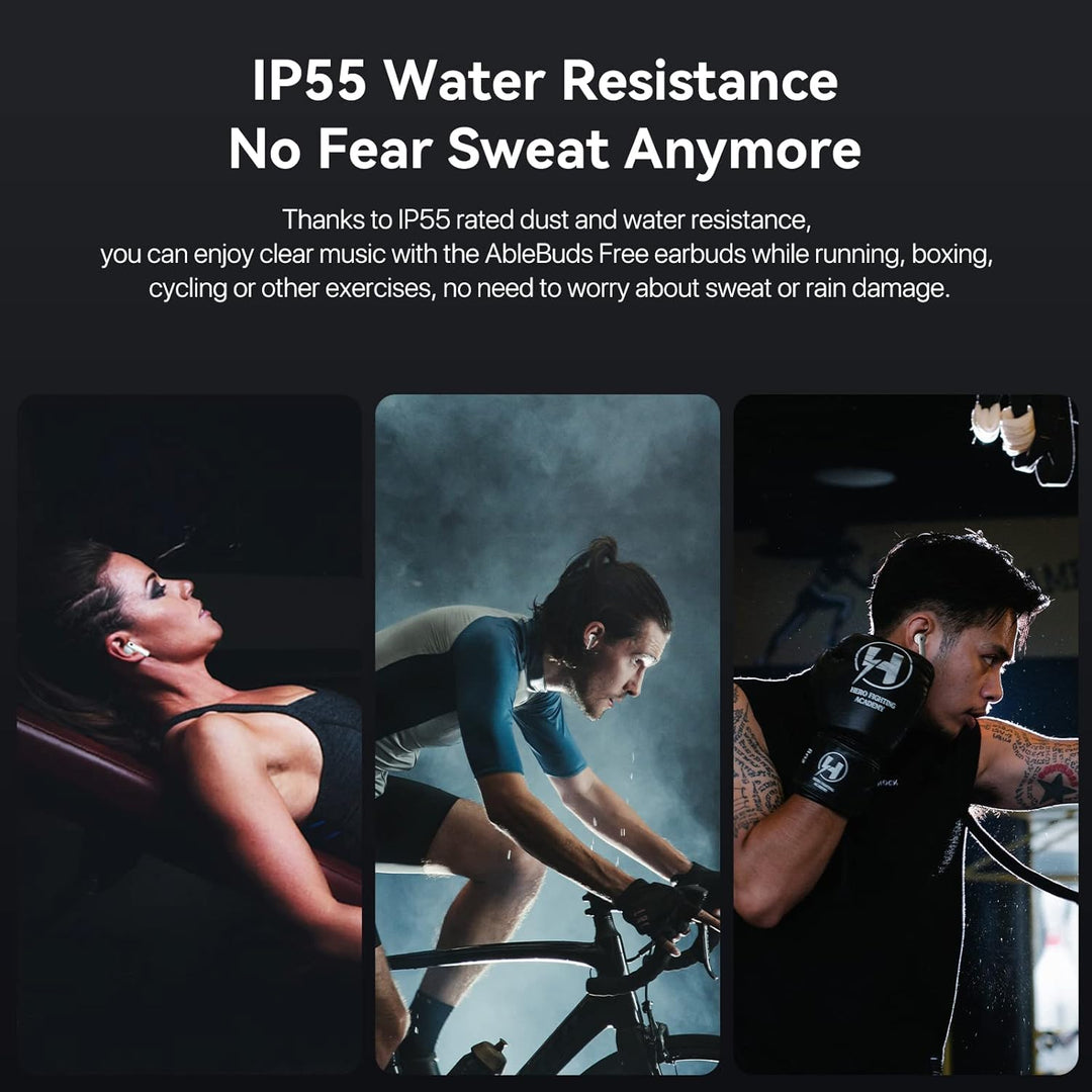 UMIDIGI Bluetooth Kopfhörer,Wireless Earbuds Ablebuds Free In-Ear Kopfhöhrer 45dB Lärmreduzierung,AN