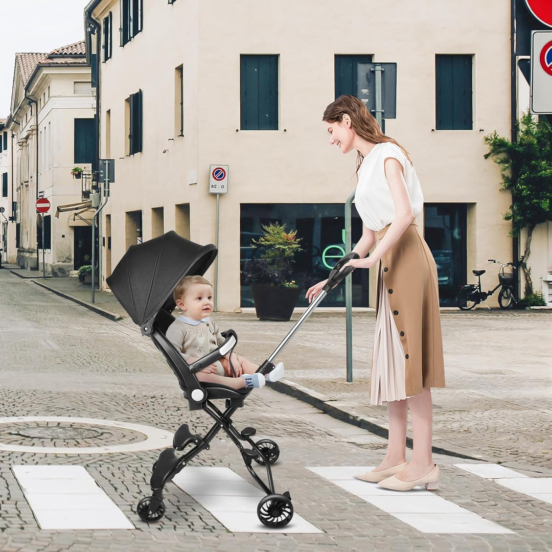 homewell Baby Kinderwagen klappbar, Buggy Kinderbuggy Faltbar mit Sonnendach, ab 6 Monate bis 22 kg,