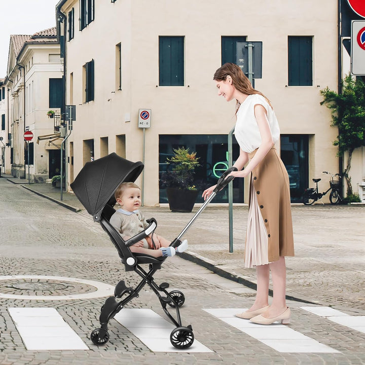 homewell Baby Kinderwagen klappbar, Buggy Kinderbuggy Faltbar mit Sonnendach, ab 6 Monate bis 22 kg,