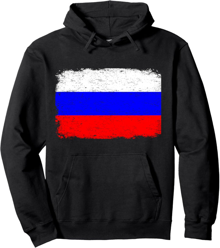 RUSSLAND FLAGGE Geschenk Russland Fahne für Russen Pullover Hoodie