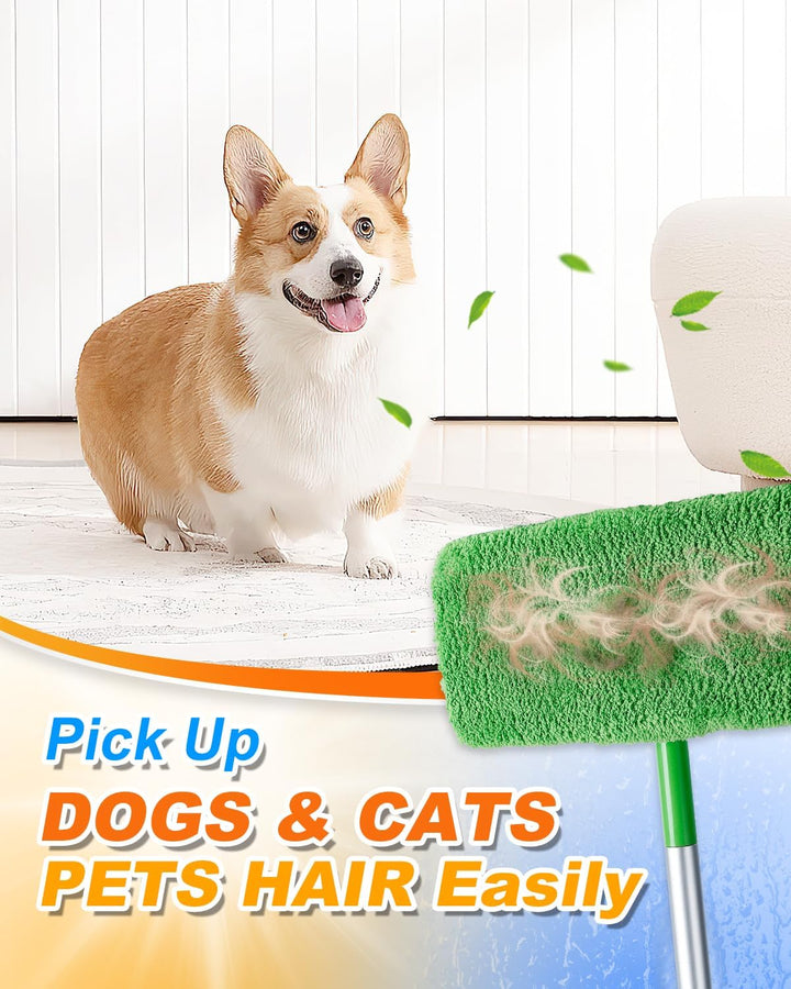 Wiederverwendbare Bodentücher für Swiffer Bodenwischer, Waschbar für Swiffer Bodentücher mit Waschbe