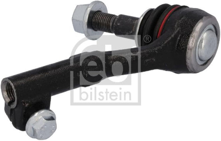 febi bilstein 27718 Spurstange mit Endstück und Sicherungsmutter , 1 Stück Vorderachse links, Vorder