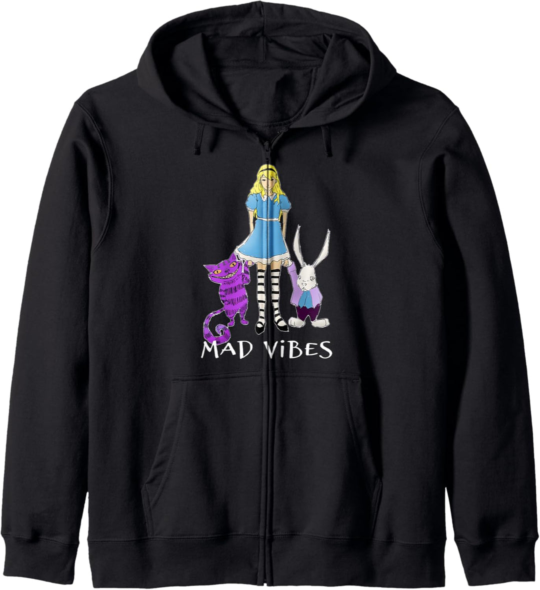 Mad Vibes - Alice In Wonderland Kapuzenjacke