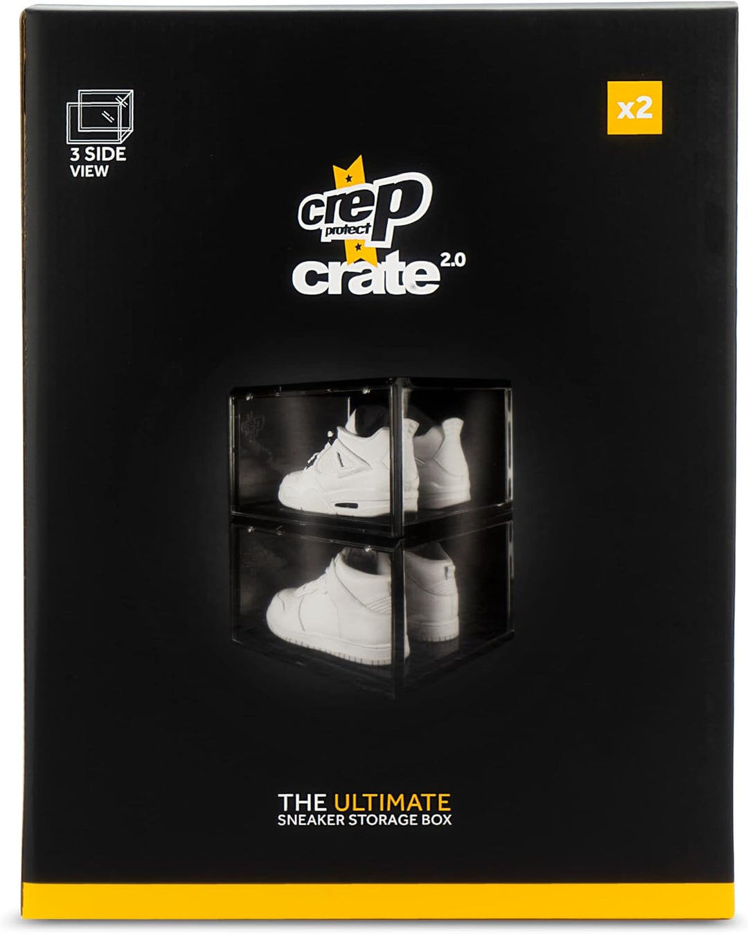 Crep Protect Schuh-Aufbewahrungsbox – Ultimative Turnschuhe-Aufbewahrungskisten 2.0, Schuh-Organizer