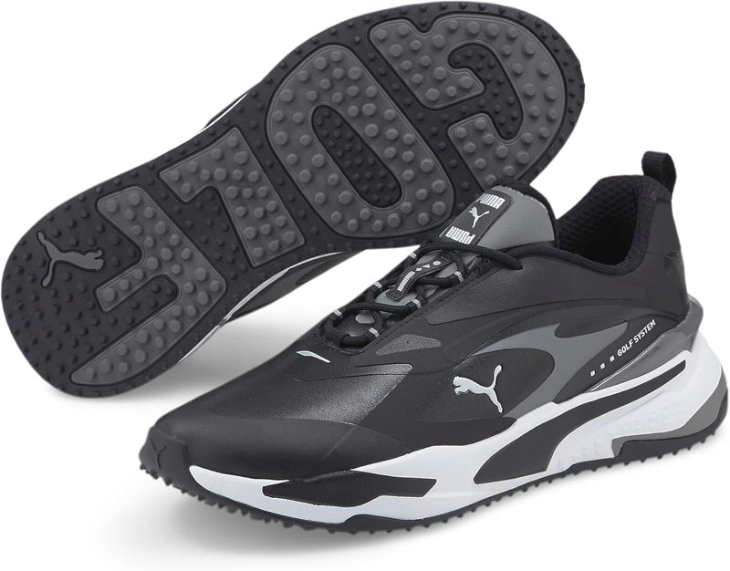 PUMA Unisex Gs-Fast Golfschuh 41 EU Puma Black Puma Black Quiet Shade, 41 EU Puma Black Puma Black Q