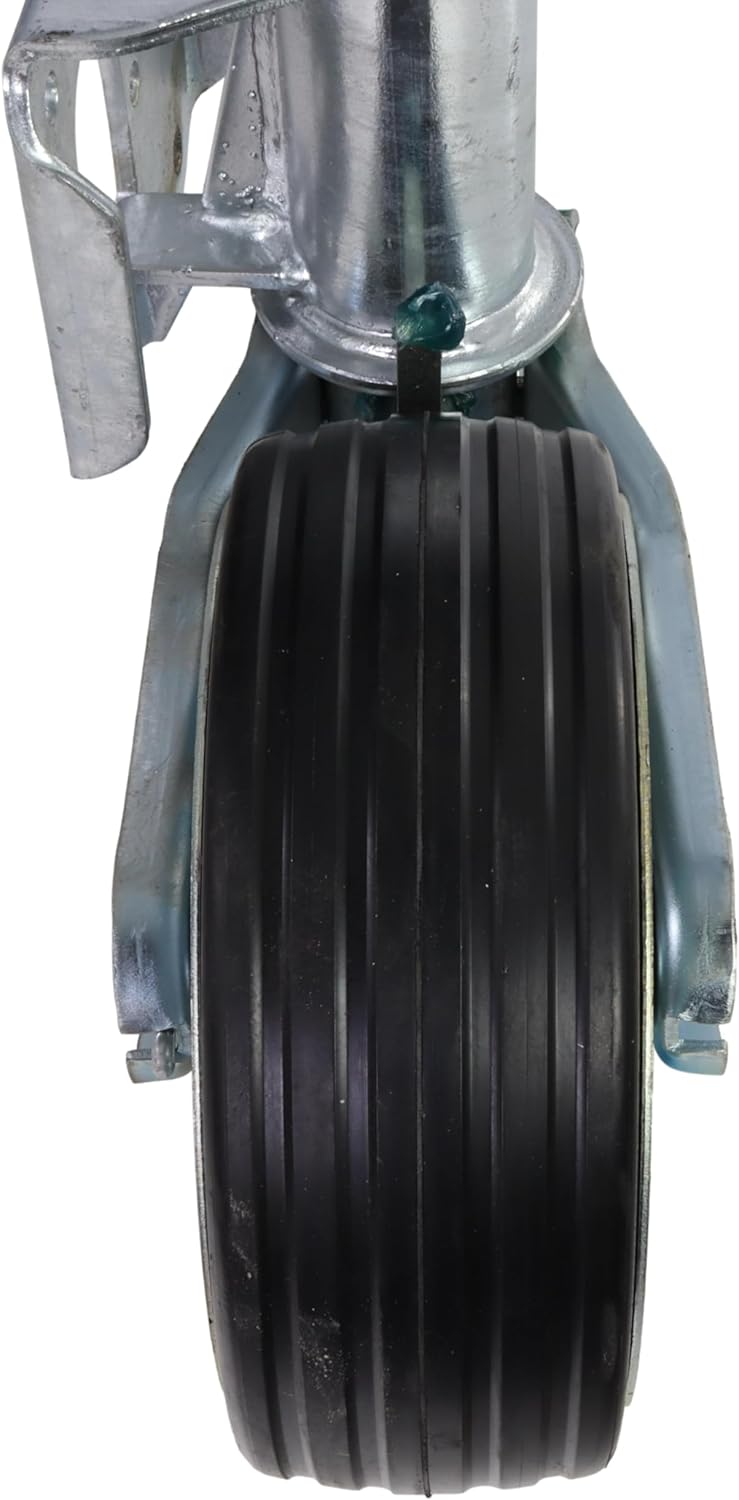Automatik Stützrad Schwerlast 500kg Ø60mm extra Lang PKW Anhänger Spornrad 232x80mm Wohnanhänger Car