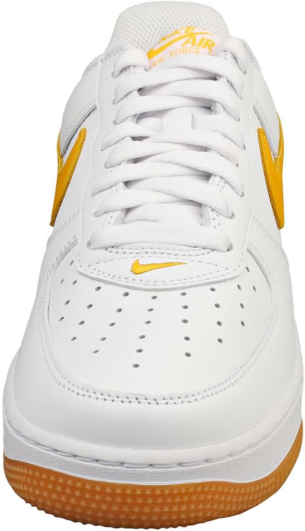 Nike Herren Air Huarache Run Prm Laufschuhe 41 EU Weiss Universitätsgold, 41 EU Weiss Universitätsgo