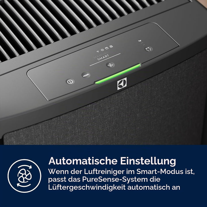 Electrolux EPU72771DG Luftreiniger Pure Multi 700 2 in 1 mit Lüfter, angeschlossen, 5 Phasen Filter,