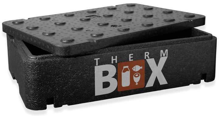 THERM BOX Profi Styroporboxen stappelbar 12 bis 46 Liter Isolierbox Thermobox Warmhaltebox Kühlbox T