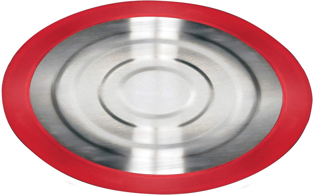 Instant Pot Offizielle runde Koch-/Backform mit Deckel und abnehmbarem Boden, 17,8 cm, antihaftbesch