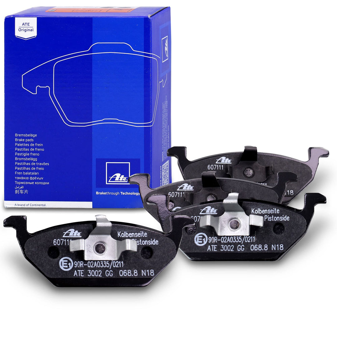 ATE Original Bremsbeläge - Belagsatz - für Scheibenbremse - 13.0460-7111.2 - ECE-R90 Strassenzulassu