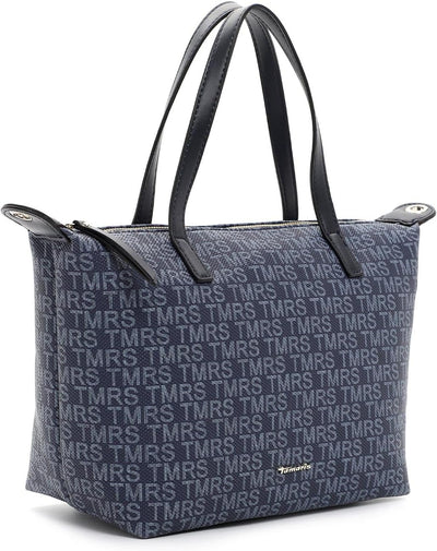 Tamaris Shopper Grace 31437 Damen Handtaschen Print Einheitsgrösse Blue 500, Einheitsgrösse Blue 500