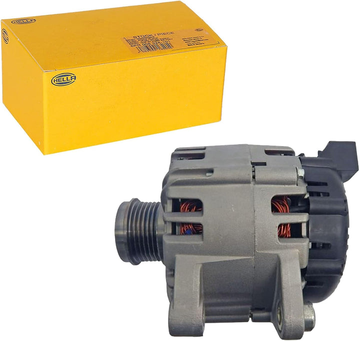 HELLA - Generator/Lichtmaschine - 14V - 90A - für u.a. Fiat 500 (312_) - 8EL 011 713-481