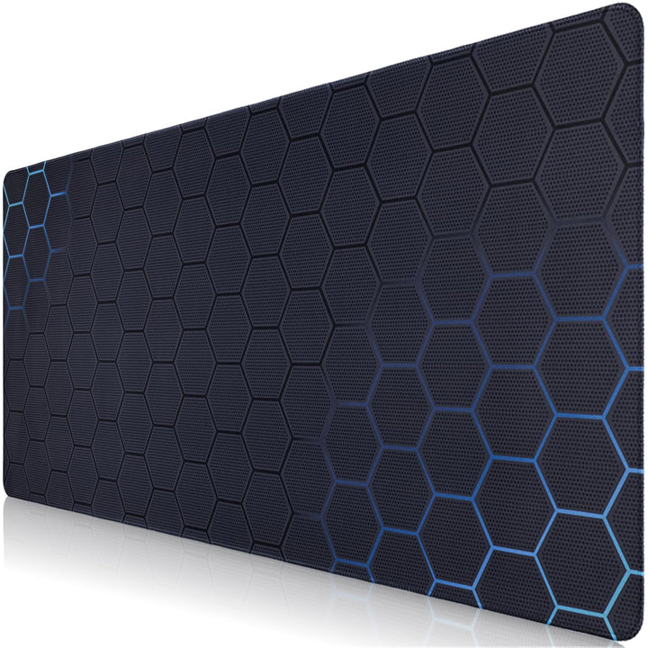 Gaming Mauspad,XXL 900x400mm Hexagonalmuster Mauspad,Wabenmuster Mousepad für präzise Maussteuerung,