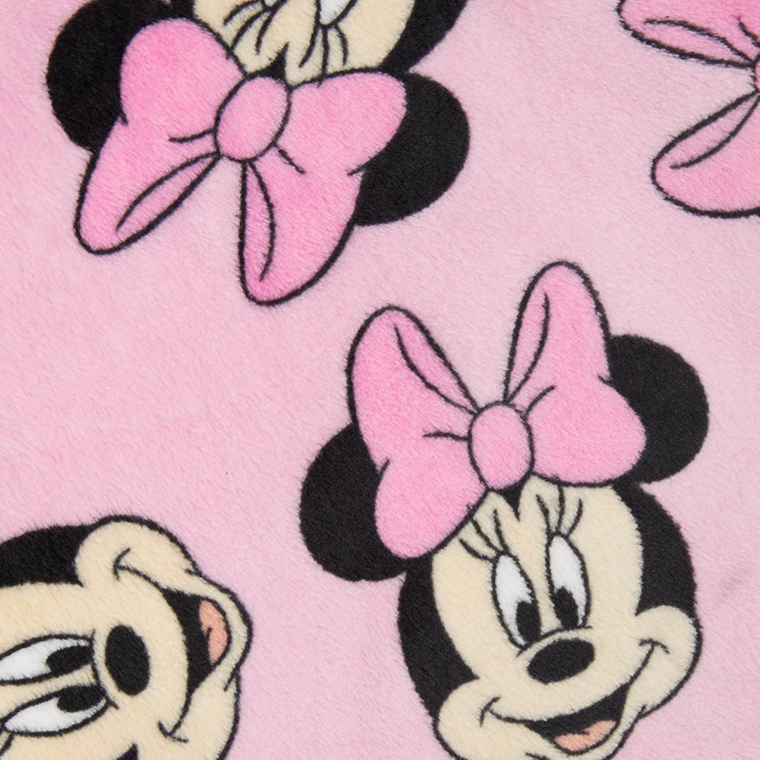 Disney Minnie Maus - Decke Hoodie Kinder Fleece Übergrösse Kapuzenpullover Mädchen 3-4 Jahre, 3-4 Ja