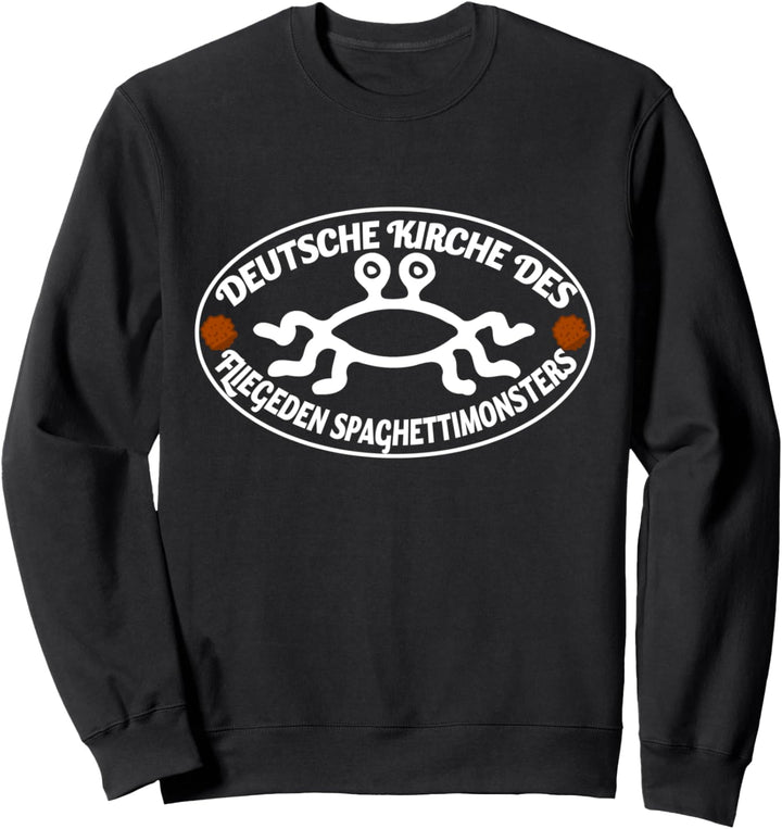 Deutsche Kirche des fliegenden Spaghettimonsters FSM Sweatshirt