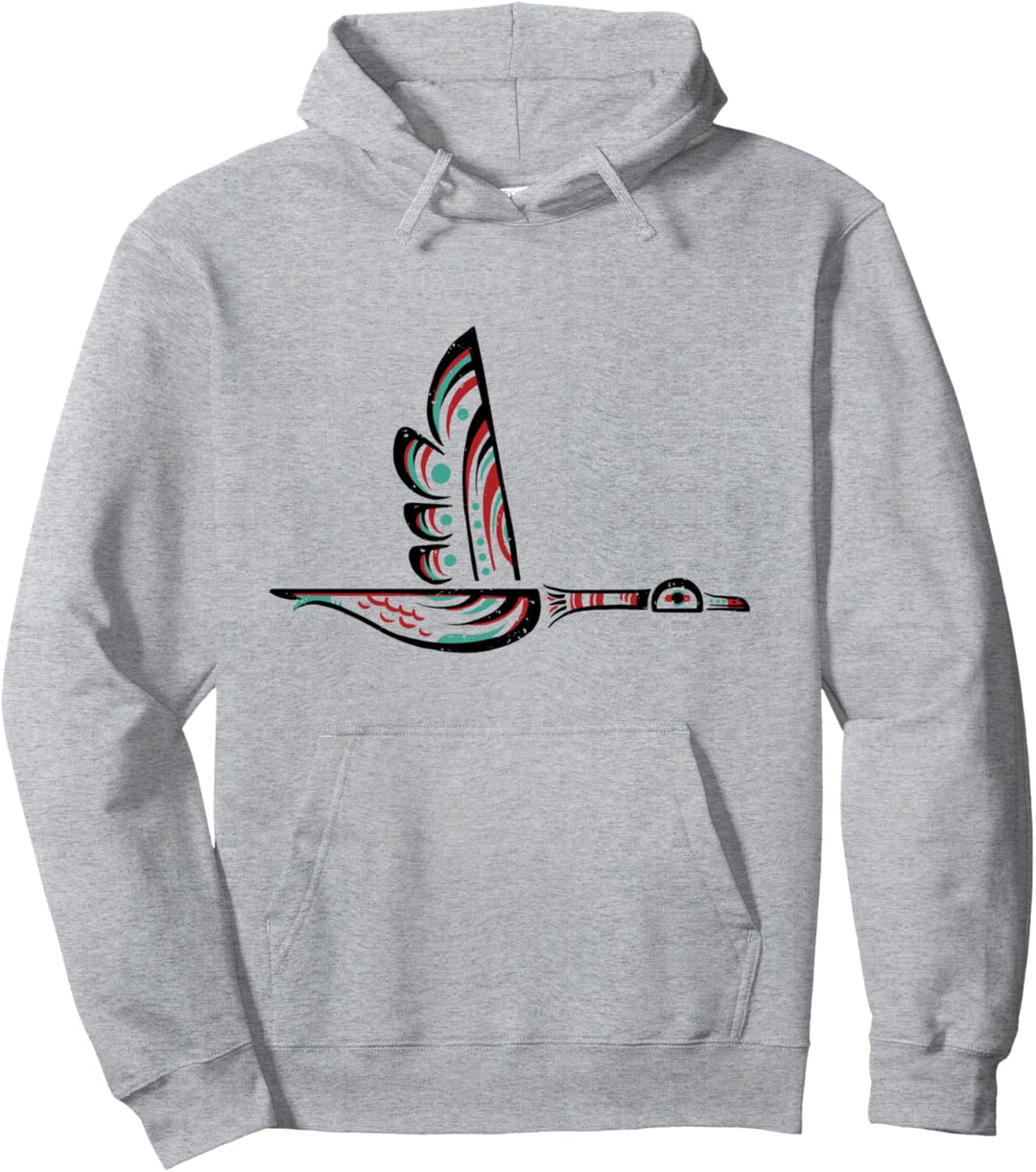 Indianer Gans Astrologisches Zeichen Indian Zodiac Pullover Hoodie