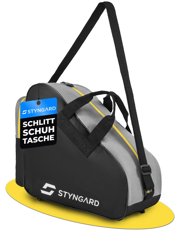 STYNGARD Schlittschuhtasche Damen & Herren Schlittschuhe Tasche - Inlinertasche für Eislaufschuhe un