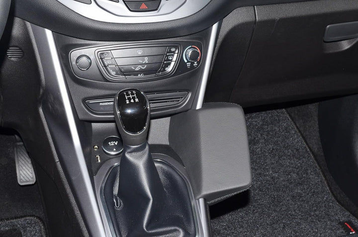 KUDA 095750 Halterung Echtleder schwarz für Ford B-Max ab 03/2012 bis 2017, 095750
