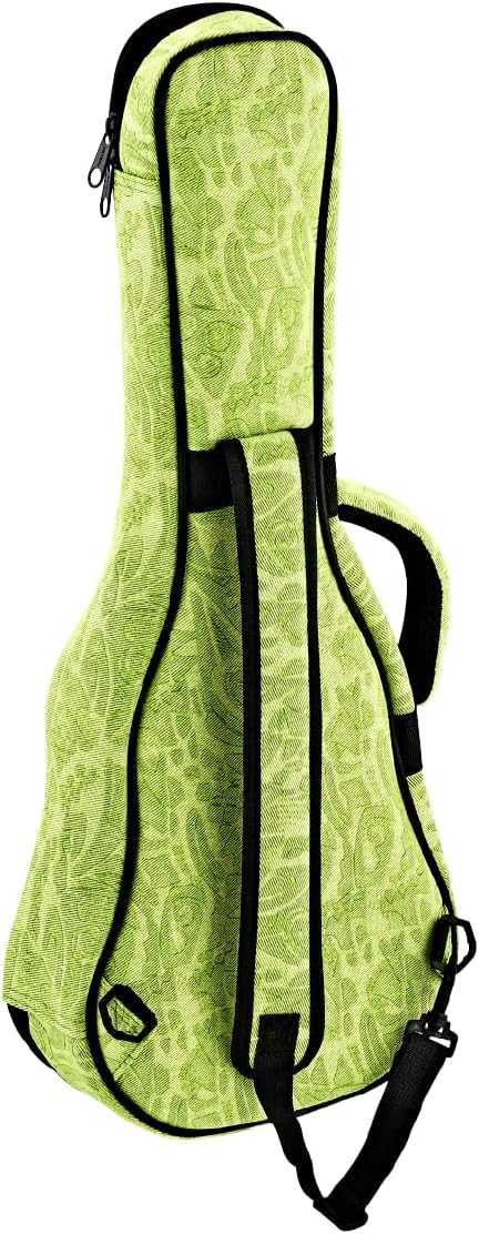 ORTEGA Gigbag für Konzert Ukulelen - Denim Look Green (OUB-CC-GRJ)