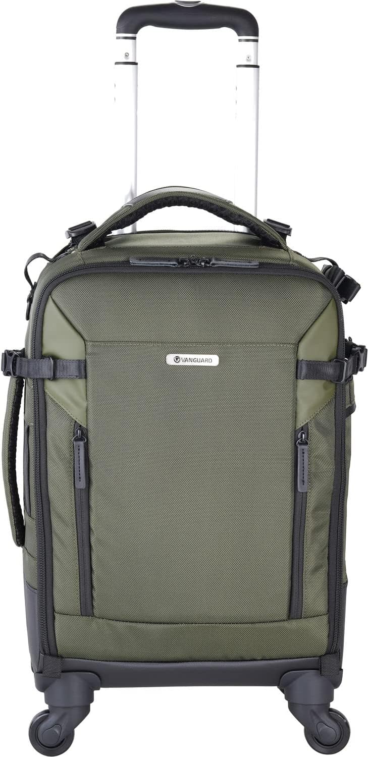 VANGUARD Kameratasche Trolley Rucksack VEO Select 55BT grün, VEO SELECT 55BT GR