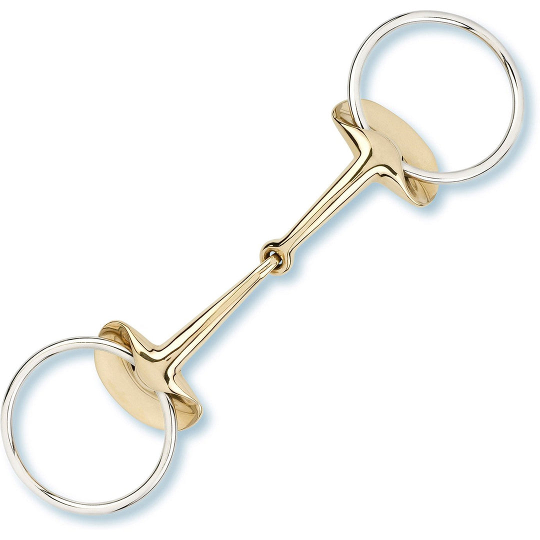 Stübben Gebiss 2264 Golden Wings Trense einfach gebrochen 13,5 cm, 13,5 cm