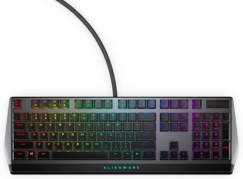 Alienware Dell 510K Low-Profile RGB Mechanical Gaming Keyboard - AW510K (Dark Side of The Moon), GRE