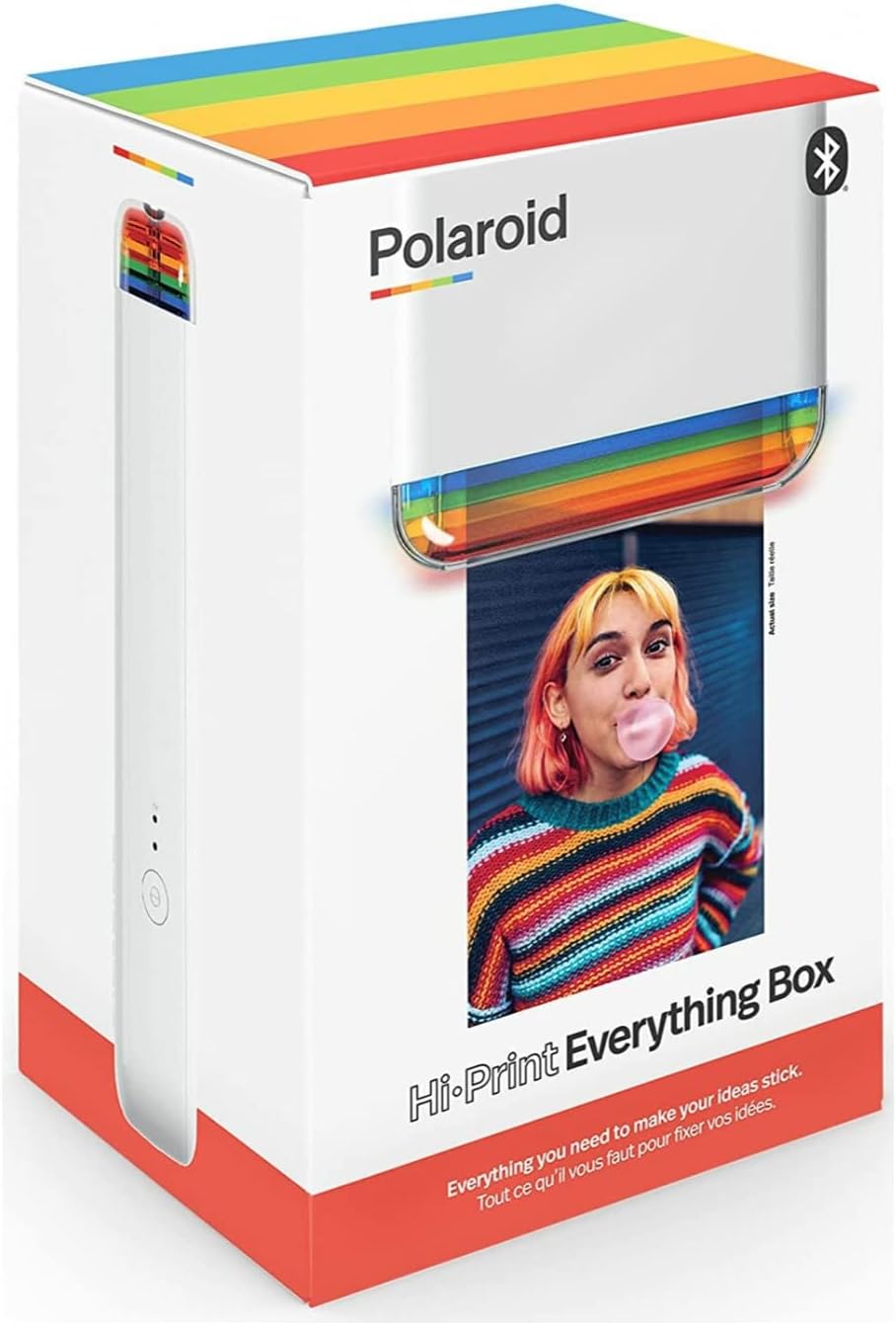 Polaroid - Polaroid Hi-Print Drucker und Papier Bundle - Bluetooth Pocket Photo Printer + Paper Doub