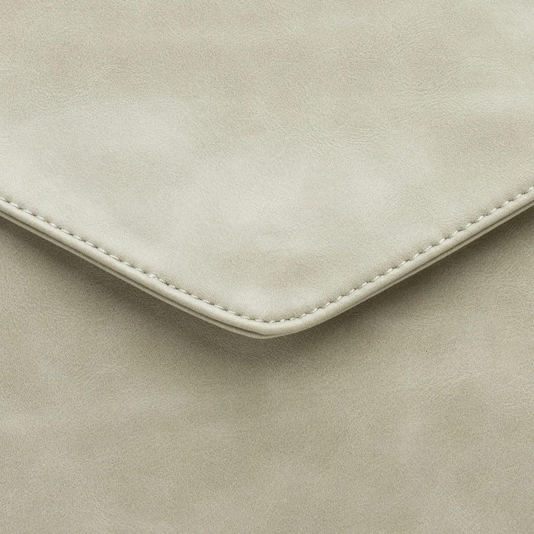 Caspar TA310 Damen Clutch Einheitsgrösse Steingrau, Einheitsgrösse Steingrau