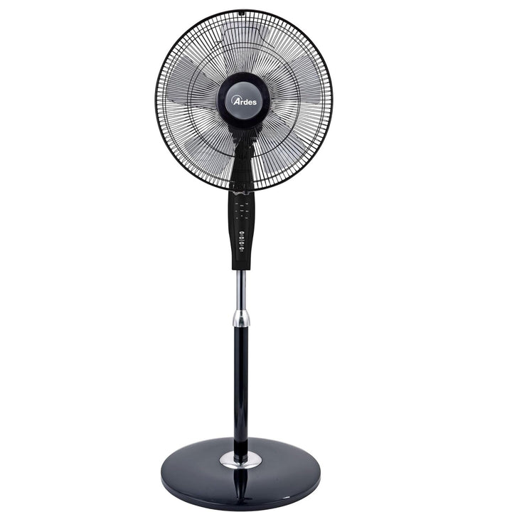 ARDES - AR5S40PBR Standventilator, mit Fernbedienung und Timer, leise und leistungsstark, 5 Flügel,