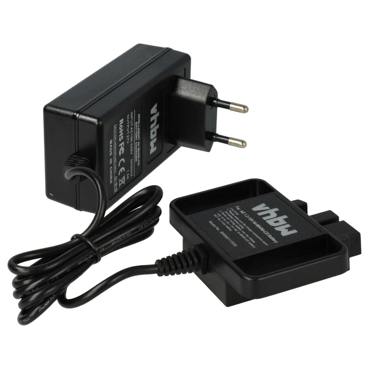 vhbw Ladegerät kompatibel mit AEG MX9.6, PBS 3000, PES 7.2T Werkzeug NI-Cd, NiMH-Akkus