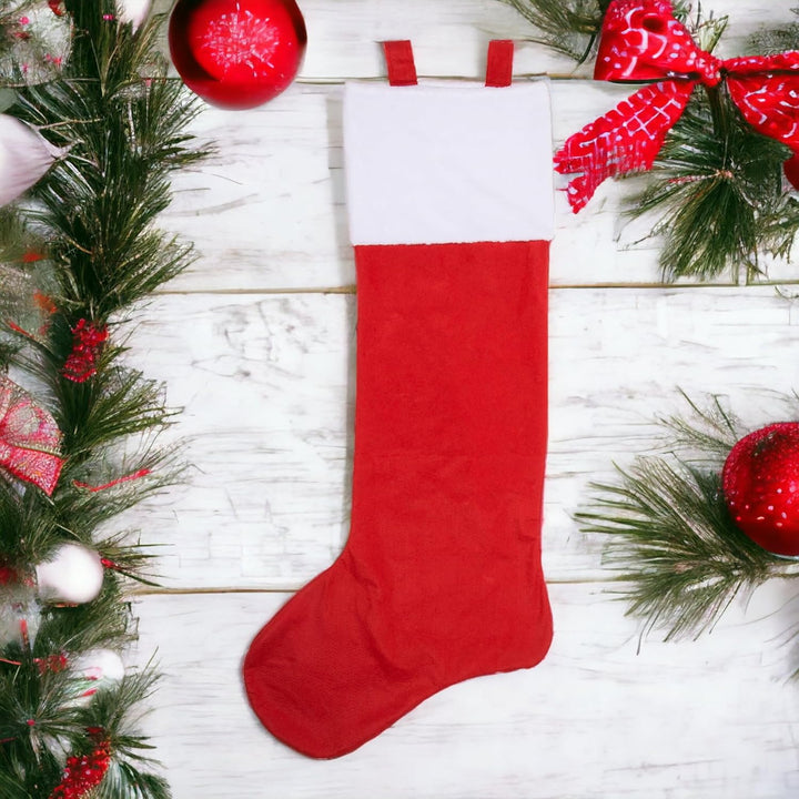 MIJOMA Weihnachtszauber - Festlicher XXL-Weihnachtsstrumpf in Jumbo-Grösse, 1,54 m lang, mit vielsei