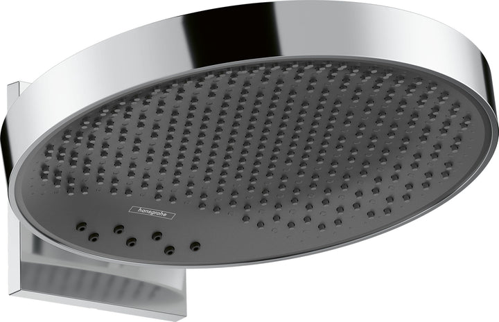 hansgrohe Duschkopf Regendusche Rainfinity (360mm, rund, 3 Strahlarten, Wandmontage) chrom