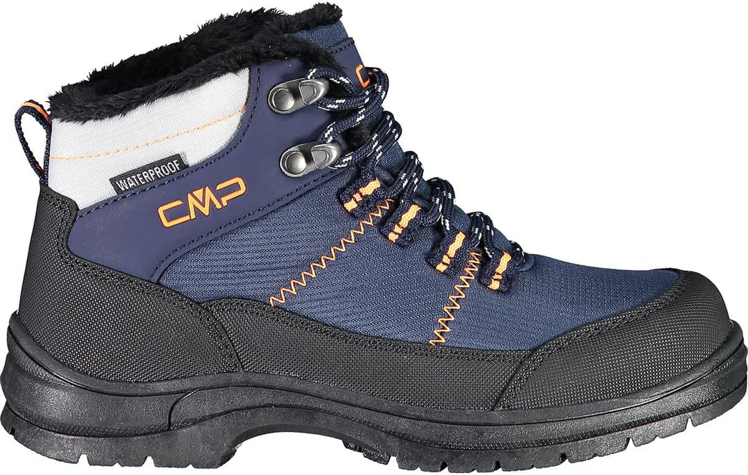CMP Unisex Kinder snebåd KIDS ANNUUK SNOW BOOT WP, Black Blue, 40 EU