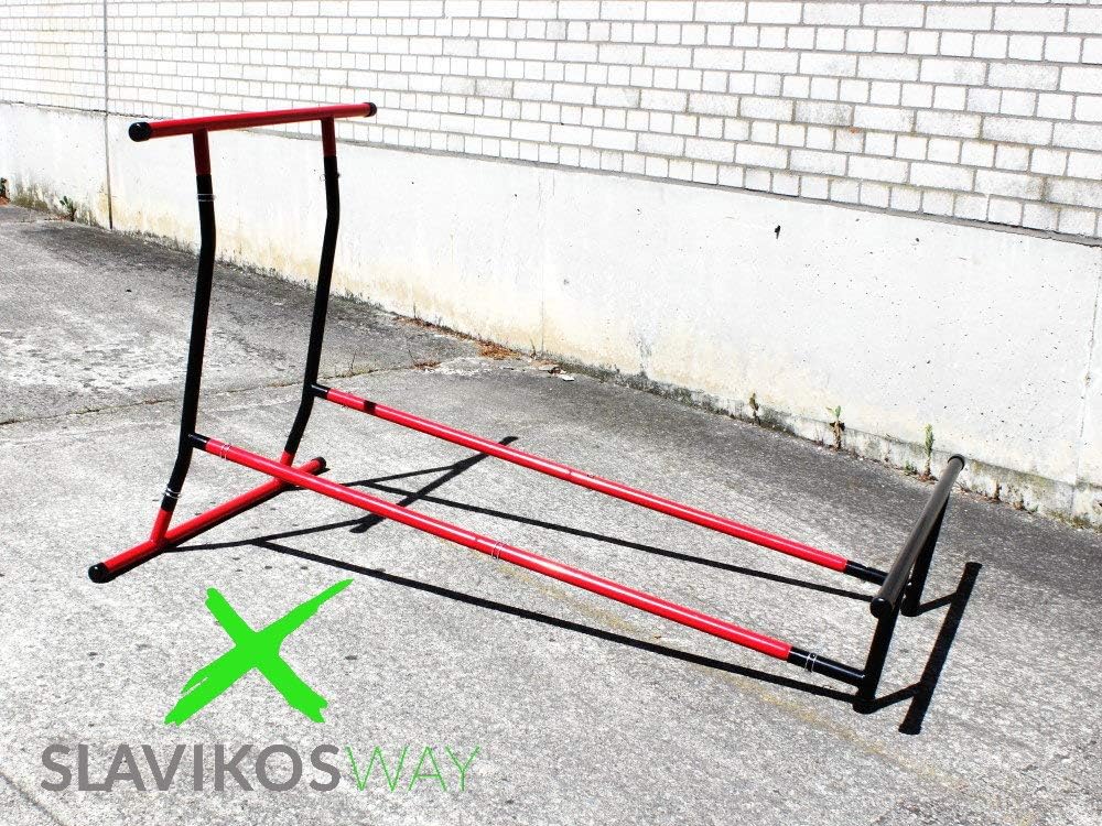 9010019 Pull Up Station Klimmzug Stange Liegestütz Multi Workout Handstand Schnellverschlüsse bis 11