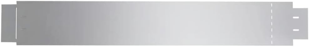 vidaXL 5X Rasenkante Flexibel Verzinkter Stahl 100x14cm Gartenzaun Rasenzaun Beetumrandung Rasenbegr