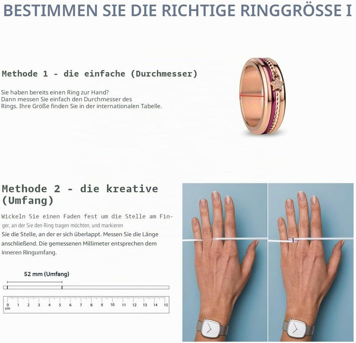 BERING Austauschbar Ringkombination für Damen in Silber &amp; Schwarz mit einzigartigem Twist- &amp; Change