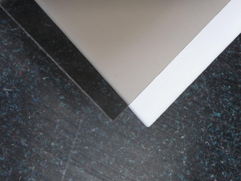 Polycarbonat Platte 1000 x 600 x 5 mm bronze (braun) 50% Lichtdurchlässigkeit Zuschnitt alt-intech®