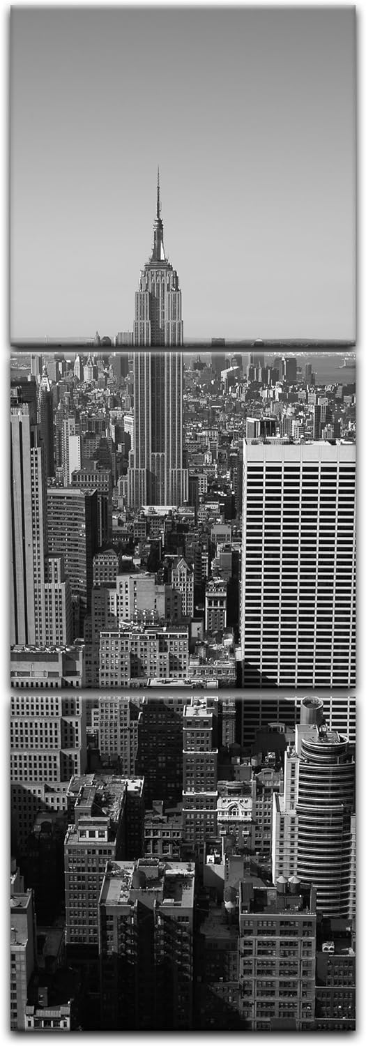 Bilderdepot24 Bild auf Leinwand | New York V in 50x160 cm als Panorama Wandbild XXL | Wand-deko Deko