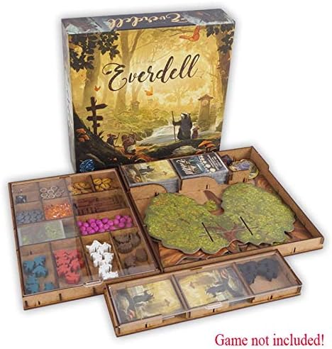 docsmagic.de Organizer Insert for Everdell Box - Einsatz, Everdell