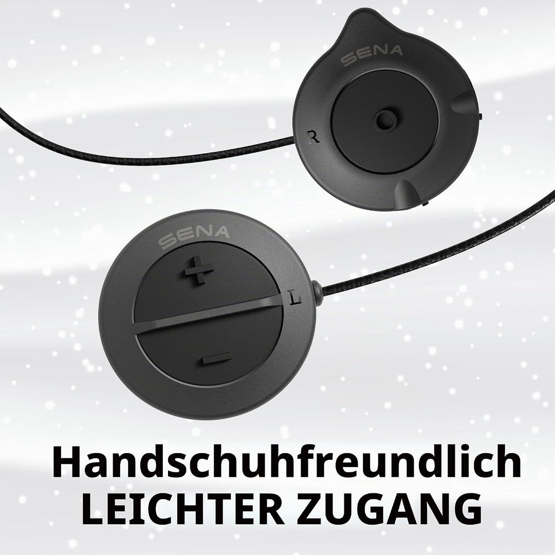Sena Snowtalk 2-Universal Bluetooth Headset für Ski-und Snowboardhelme mit integriertem drahtlosem I