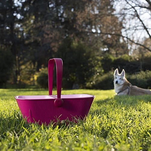 Alessi Picknick Korb Hund Rose, Rose