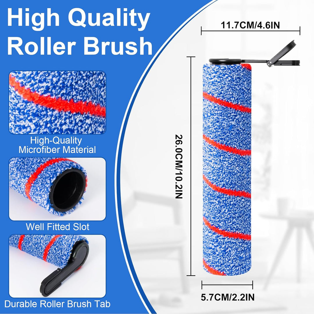 Ersatzbürstenrolle und HEPA-Filter für Tineco Floor One S7 Artist/stretch S6/SWITCH S6/S7 Stretch Ul