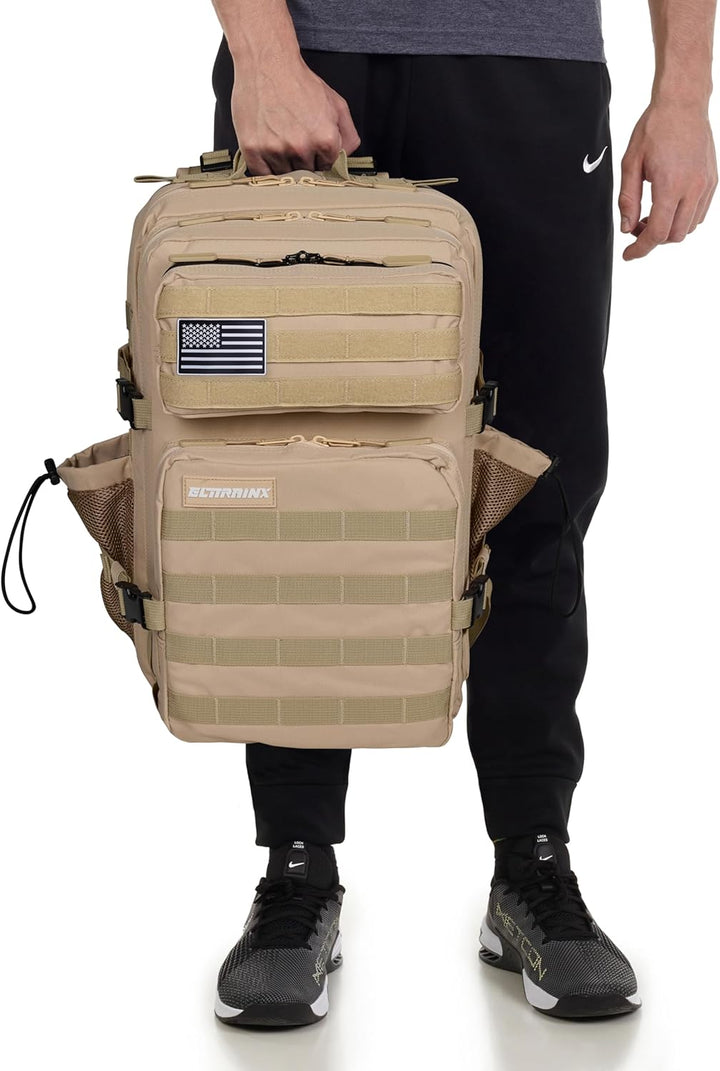 ELITRAINX ELITEX TRAINING Militär-Rucksack, 45 l, wasserdicht, Sport, Flugzeugkabine, CrossTraining,