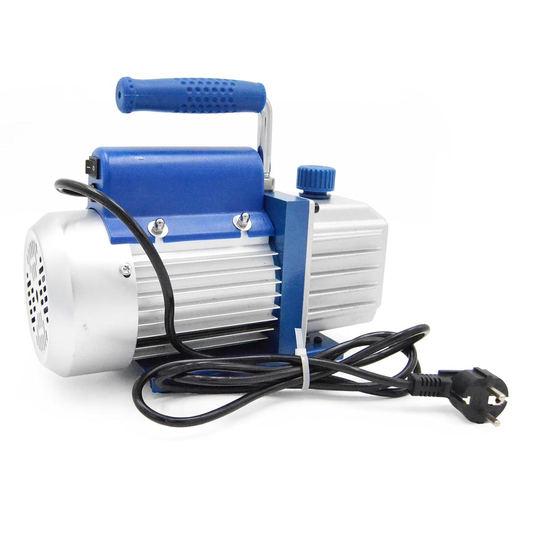 3S SuperSamaStore Vakuum- und Füllset mit Pumpe 42 l/min, Schläuche und Kälte-Manometer für R32 - R4