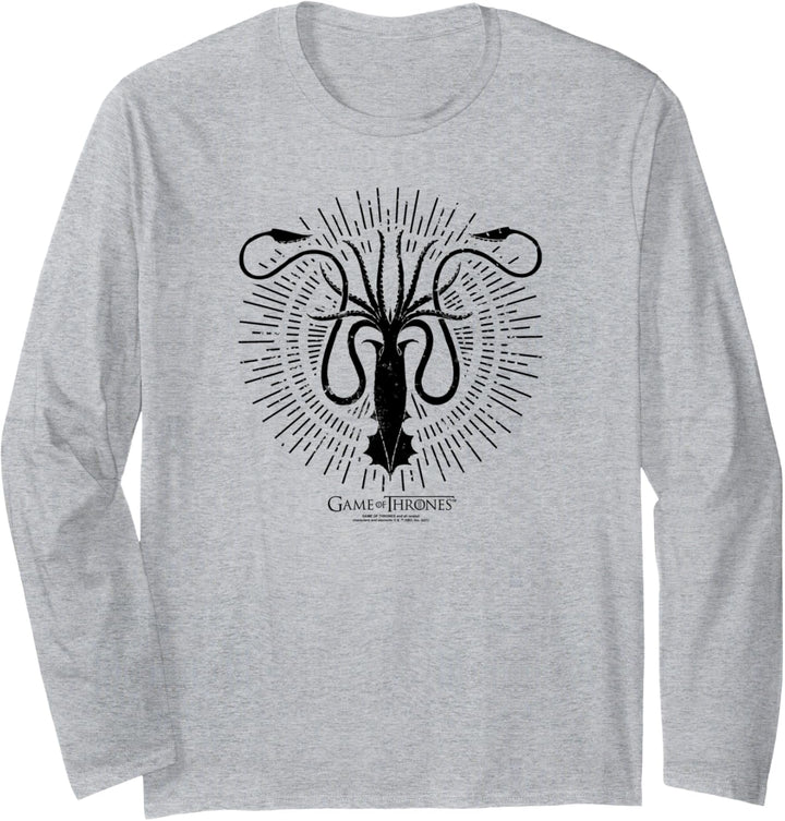 Game of Thrones Greyjoy Burst Sigil Langarmshirt