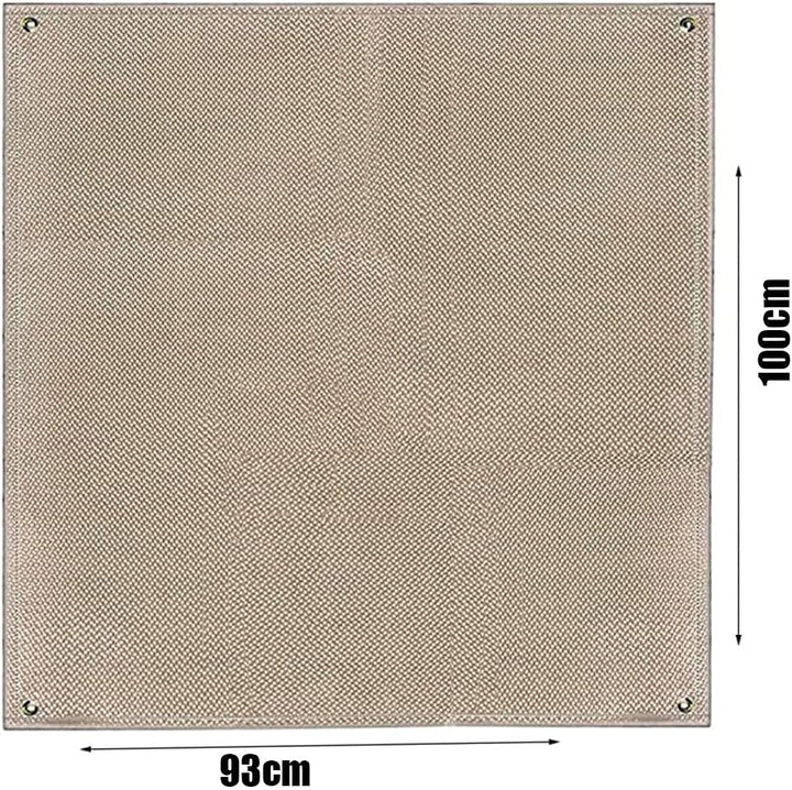 Tragbare Outdoor Camping Feuerstelle Matte Faltbare Hitzebeständige Matte für Outdoor Feuerstellen C